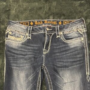 Rock Revival Dark Wash Skinny Jeans